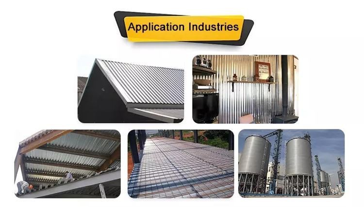 0.45 mm Thick Metal Roof Aluminum Zinc Sheet  APPLICATION