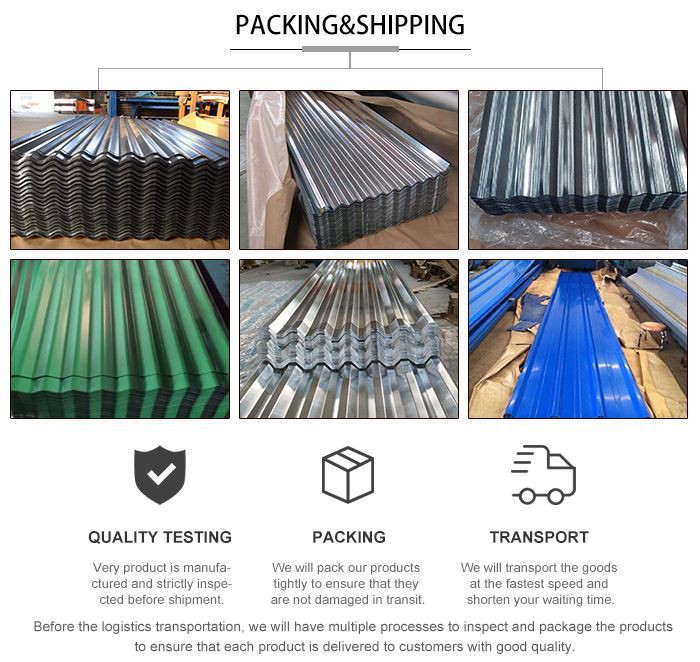  Building Material Aluzinc Roof Corrugated Sheet