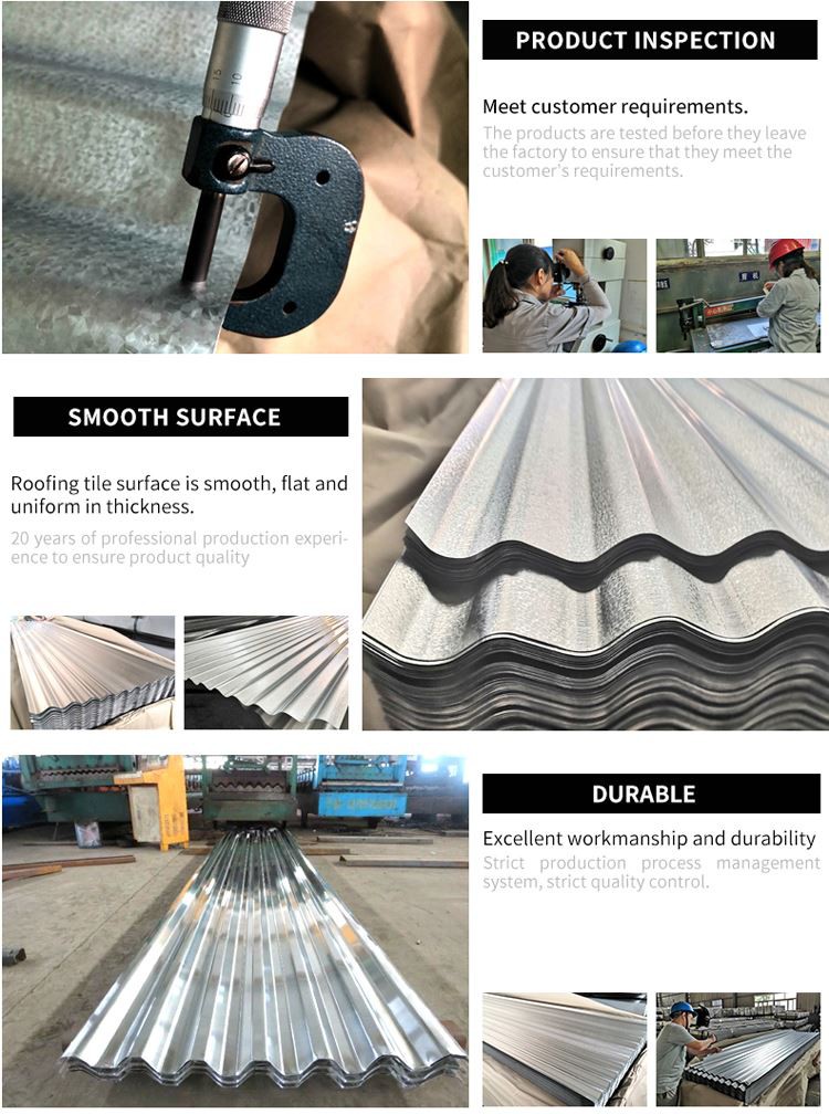 Zincalume Corrugated Roofing Sheets for Building inspection