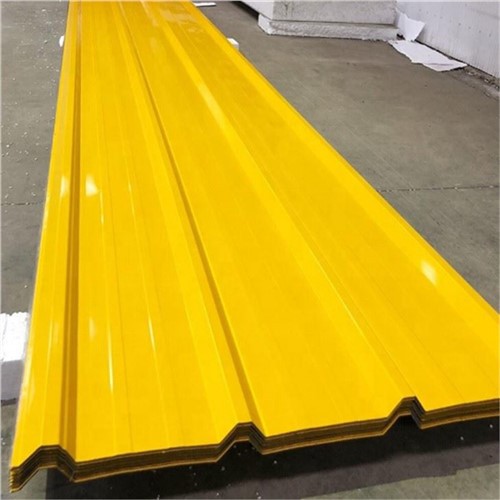 Värvkattega terasplaat